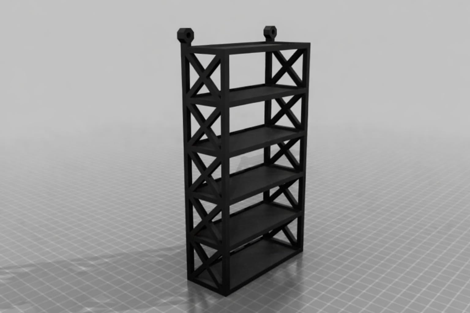 Apnatva 6-Car Display Rack – Premium Matte Black Tabletop Organizer with Tire Slots & Side Guards for 1:64 Scale Diecast Cars (Hot Wheels, Matchbox, Tomica,)(NO CAR INCLUDED)(Black)