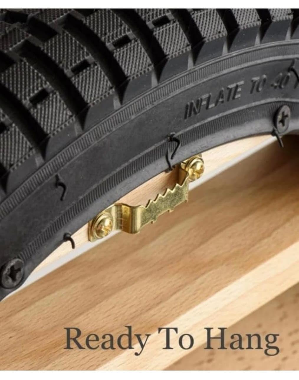 Apnatva 24 Inch Wooden Wall Hanging Lighting Tyre – Multiple Perfect for Home Decor, Hot Wheels Display, Kids’ Toys Stand & Birthday Gift (Without Toys)(Multiple)